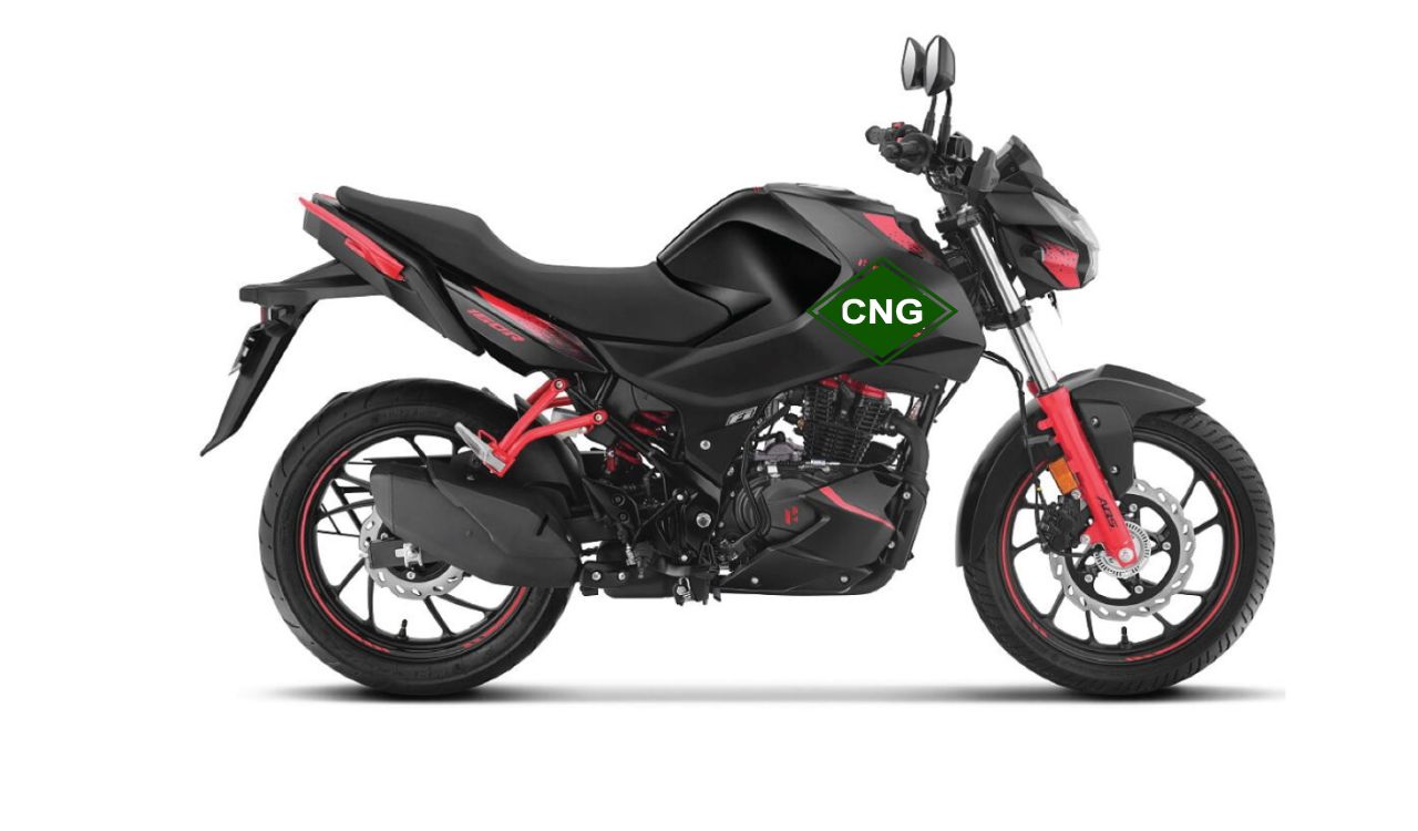 Hero CNG Bike