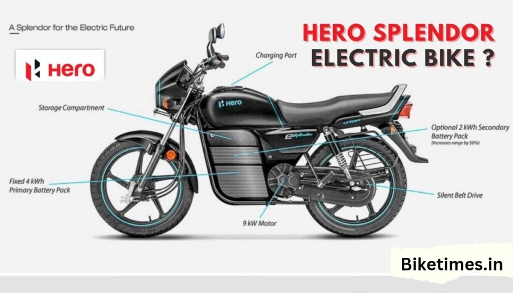 Hero splendor electric bike