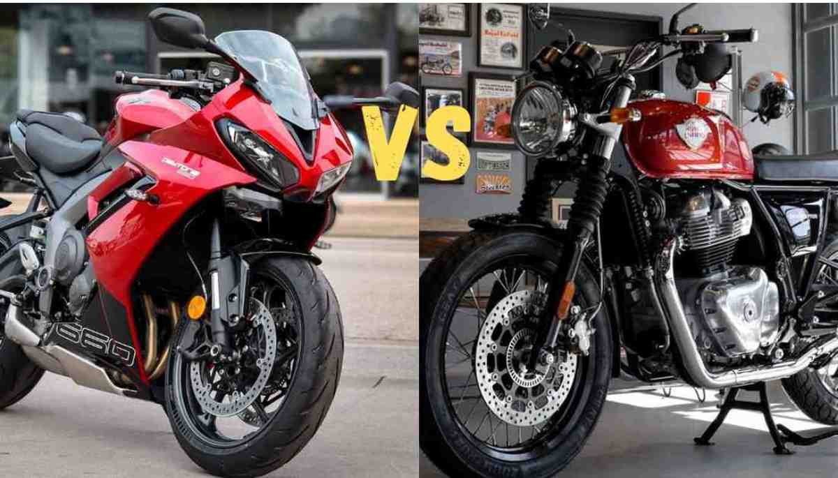 Royal Enfield Interceptor 650 Vs Triumph Daytona 660