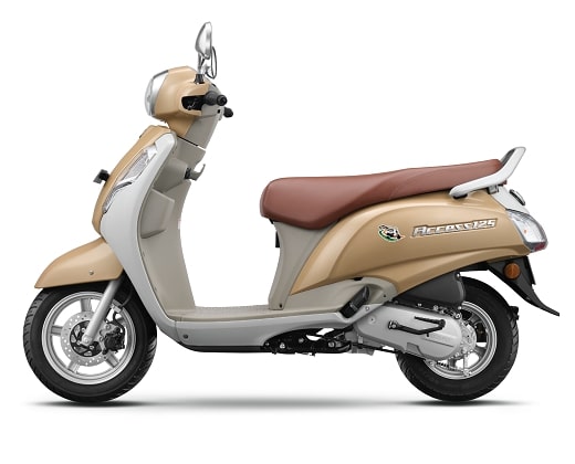 Suzuki Access 125 Scooter की डिज़ाइन 2