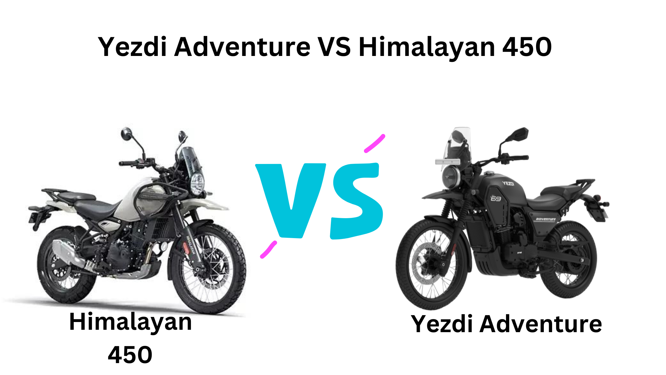 New Yezdi Adventure VS Royal Enfield Himalayan 450