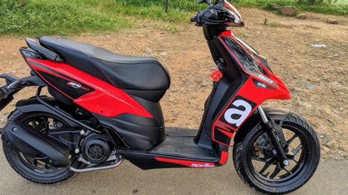 aprilia sr 150 scooter mileage