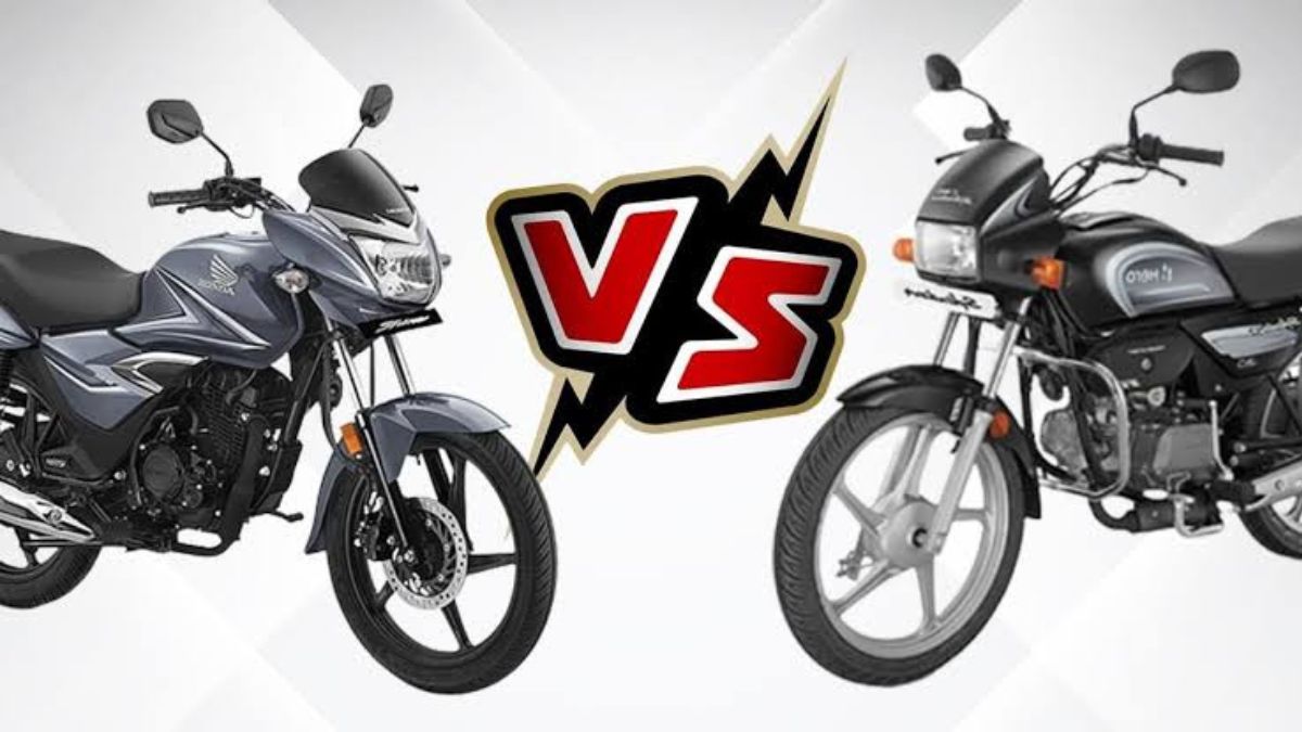 Honda Shine 100 Vs Hero Splendor Plus