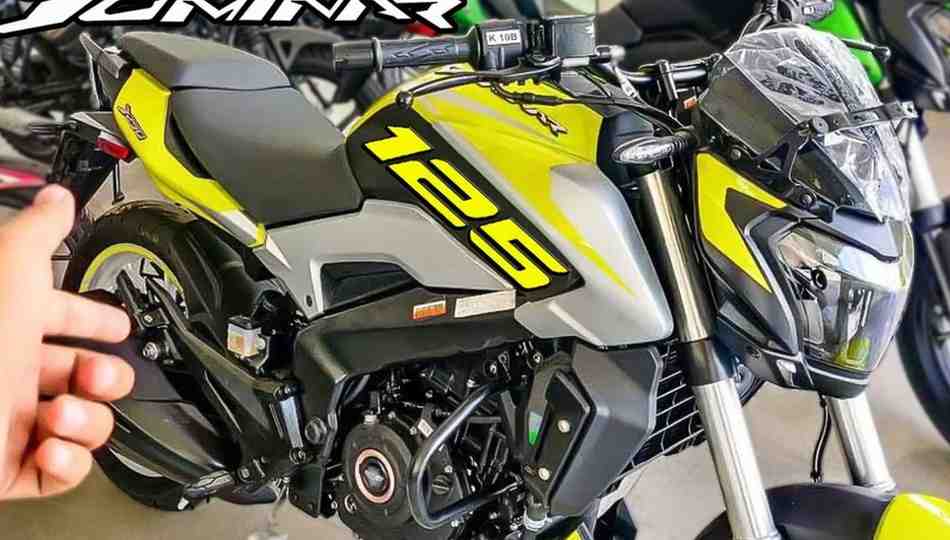 Bajaj Dominar 125 design 