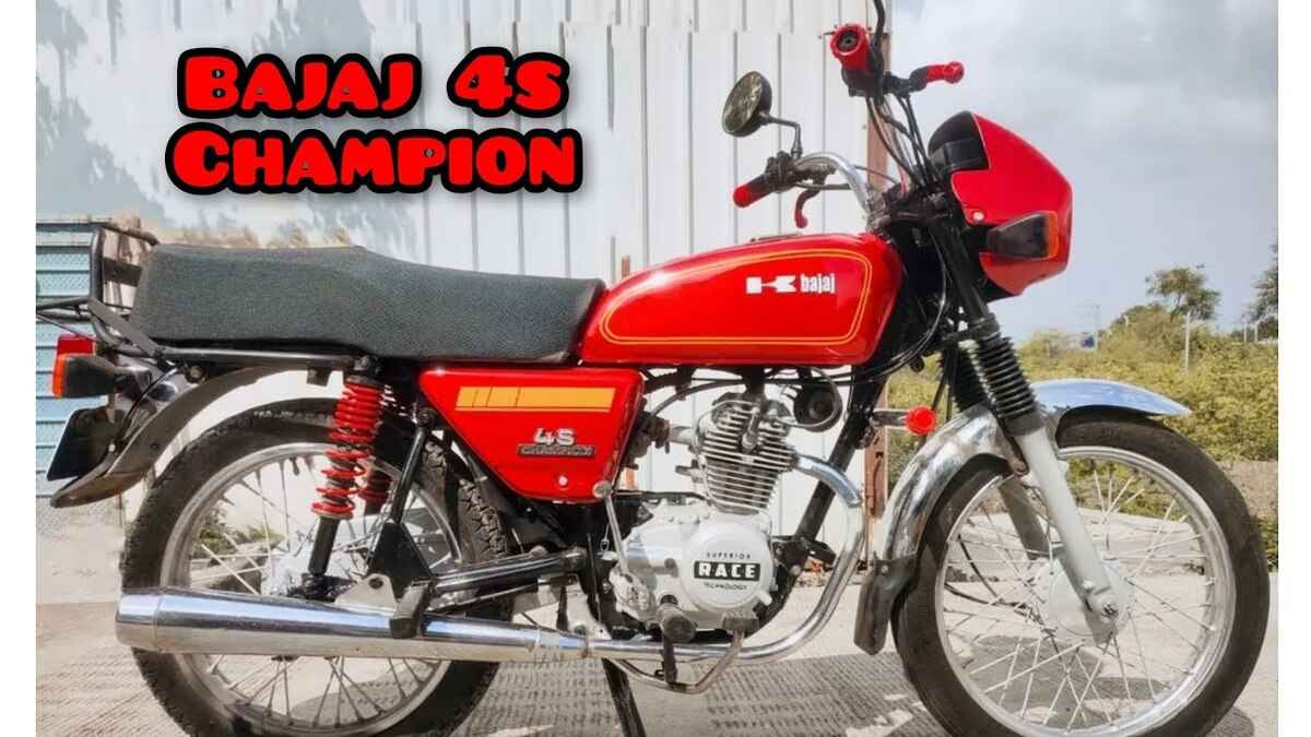 bajaj champion 4s bike