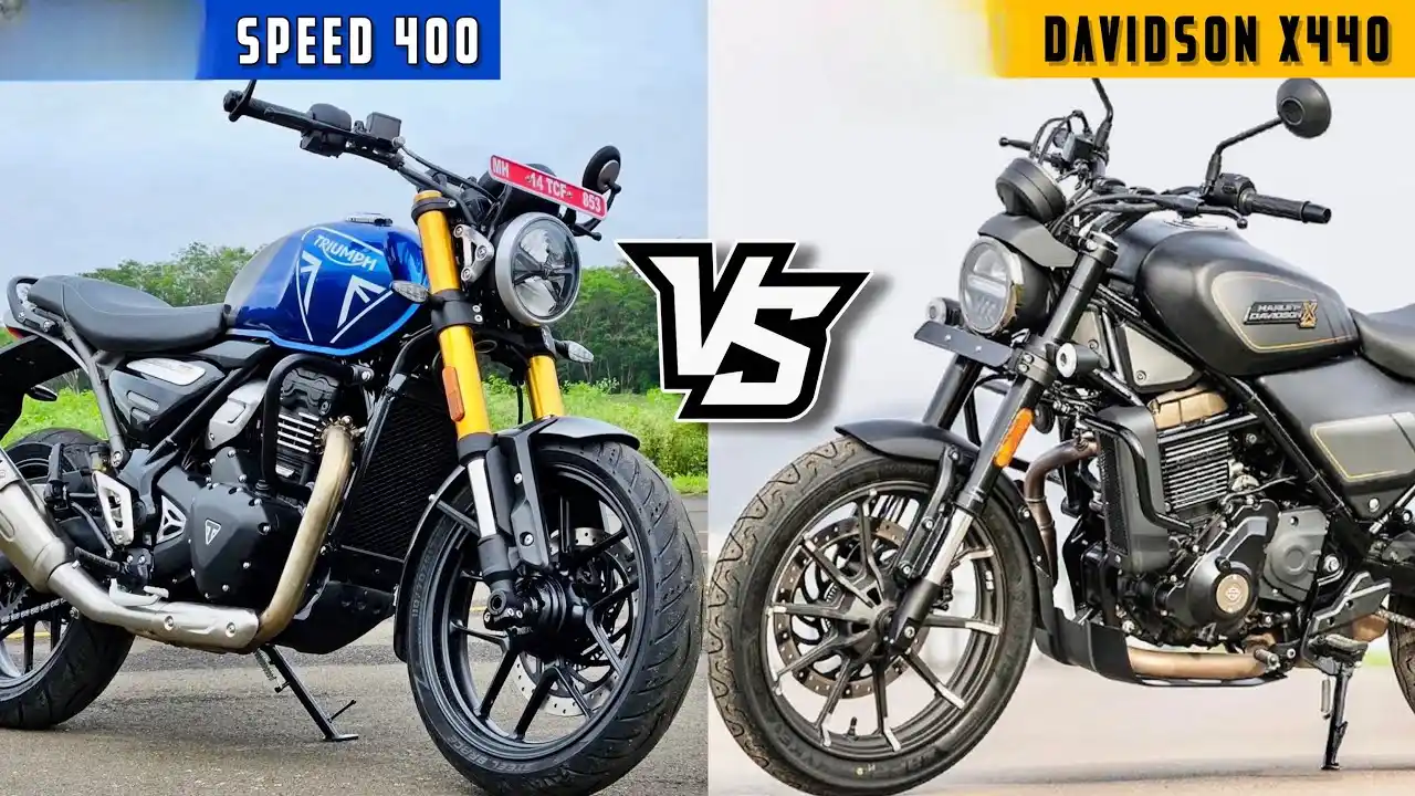 Harley Davidson x440 VS Triumph speed 400