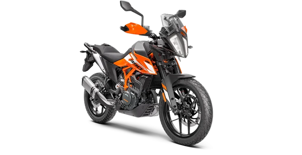 KTM 390 Adventure bike 