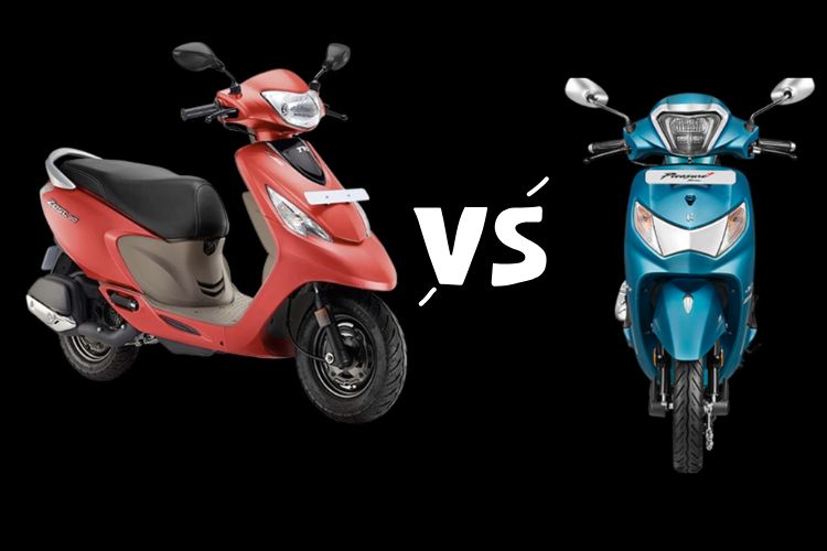 TVS Zest 110 vs Hero Pleasure Plus