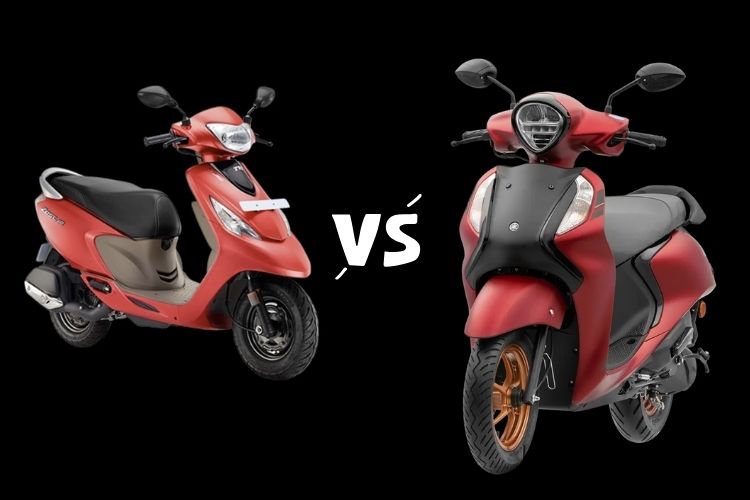 TVS Zest 110 vs Yamaha Fascino