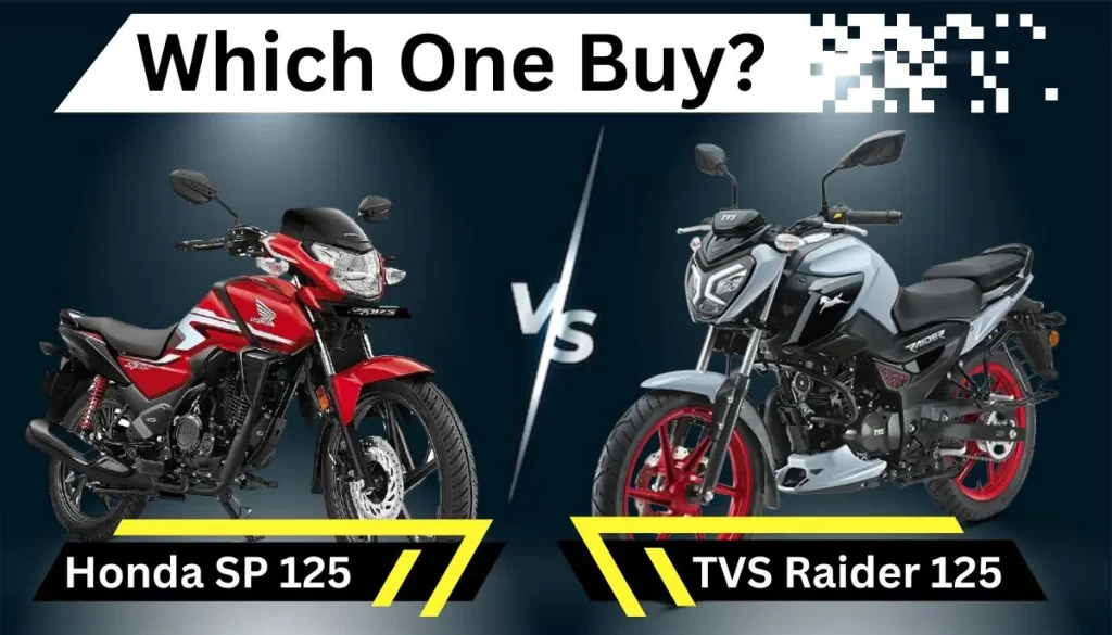 2025 Honda SP 125 Vs TVS Raider 125