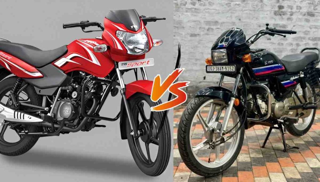 TVS Sport vs Hero Splendor 100