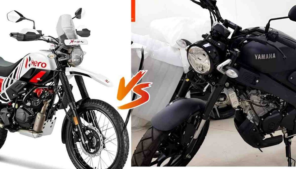 Yamaha XSR 155 vs Hero Xpulse 200 