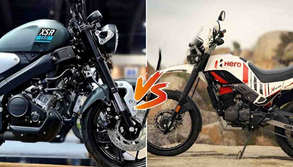 Yamaha XSR 155 vs Hero Xpulse 200 