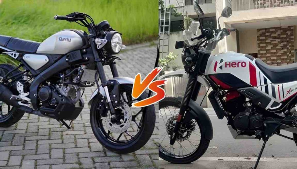 Yamaha XSR 155 vs Hero Xpulse 200 