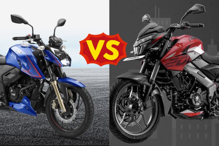 टीवीएस अपाचे RTR 200 4V Vs बजाज पल्सर NS 200