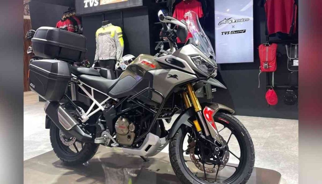 TVS Apache RTX 300 Leaked Photos